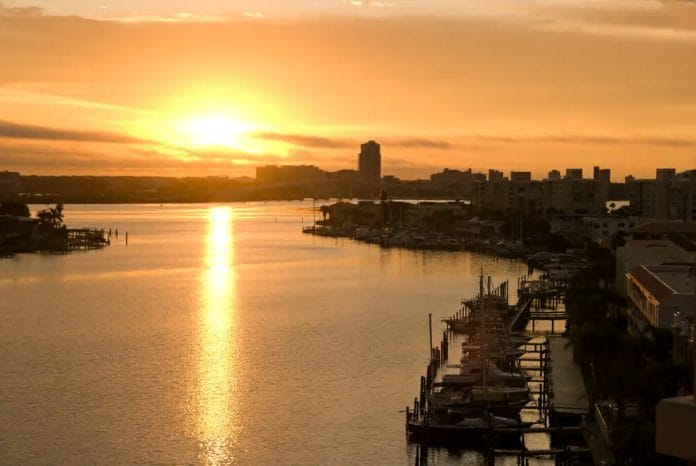 Enjoy sunrise or sunset around Saint Petersburg and Clearwater